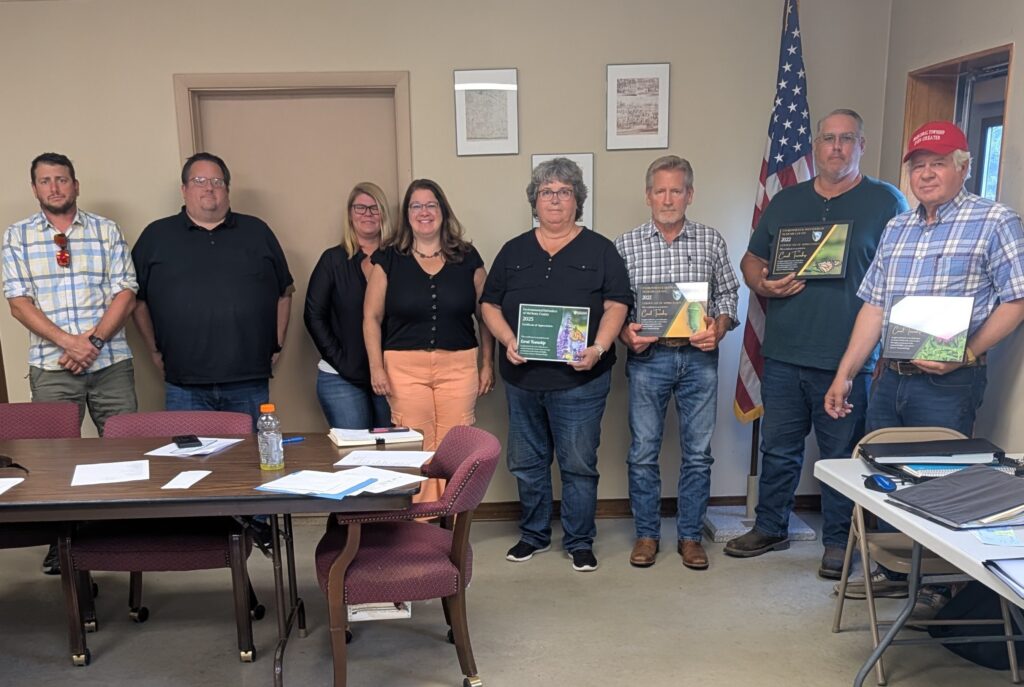 Photo of current Coral Township Officials